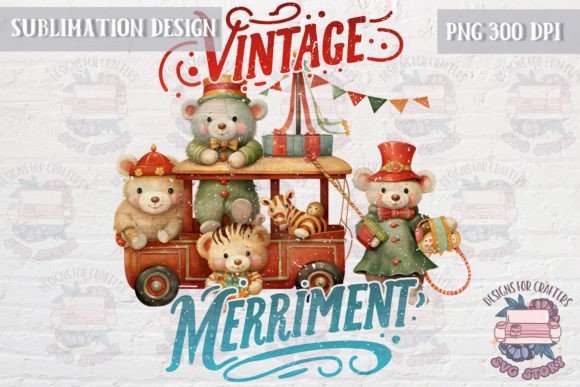 Download Retro Christmas PNG Sublimation - Sub Collection