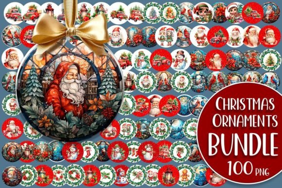 Download Mega Christmas Sublimation Ornament PNG - Sub Collection