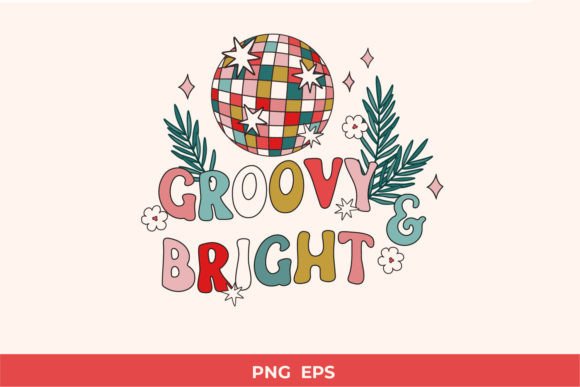 Download Groovy Christmas Disco Sublimation PNG - Sub Collection