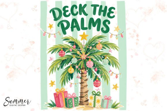 Download Deck the Palms Christmas Sublimation PNG - Sub Collection