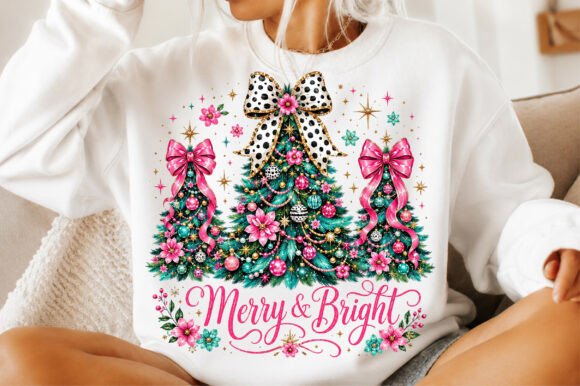 Download Merry and Bright Sublimation Png - Sub Collection