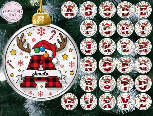 Download Buffalo Plaid Alphabet Ornament PNG - Premium Resources