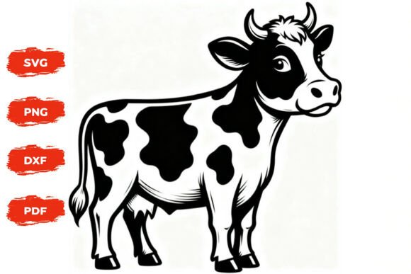 Download Cute Cow SVG Clipart Farm Animal - Cute cow svg Collection