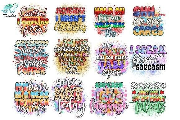 Download Funny Sarcastic Sublimation Bundle - Sub Collection