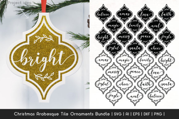 Download Arabesque Tile Ornaments SVG Bundle - Tile ornaments Collection